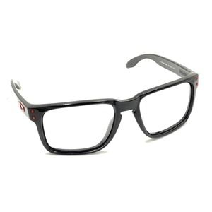 Oakley Holbrook XL OO9417-0859 Black Red Square Sunglasses Frames 59-18 137 USA